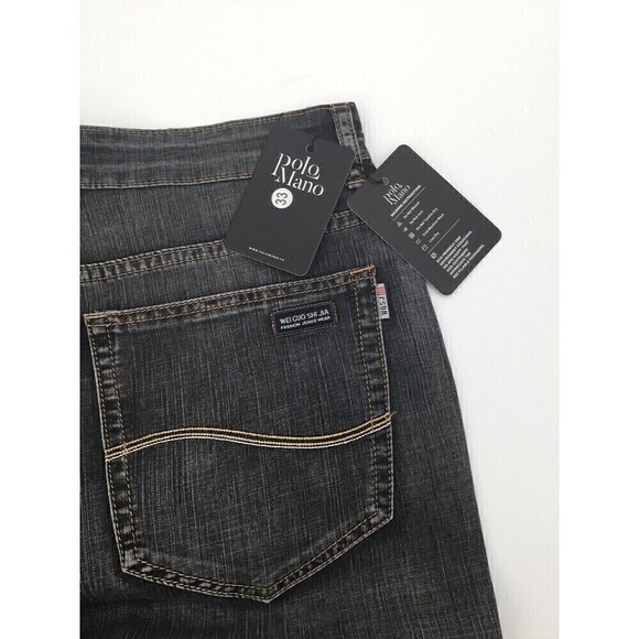 Polo Mano Medium Washed Casual Denim Jeans Men size 33 - Picture 4 of 10